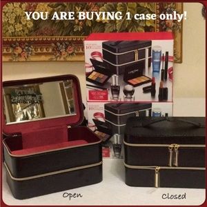 1 Lancôme Cosmetic Jewelry Makeup Case With Custom Made Mirror 💄💋NEW IN BOX 📦